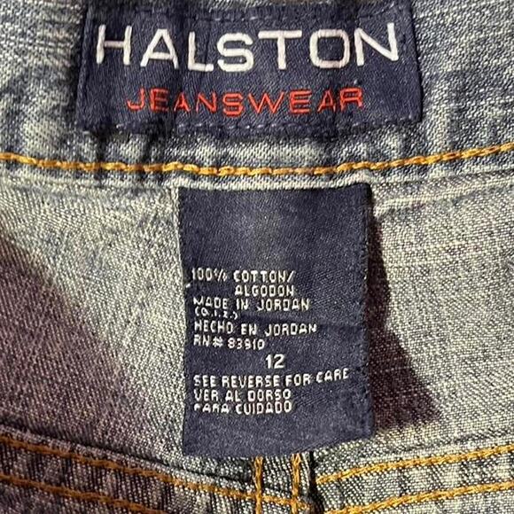 Y2k halston bermuda denim shorts - Picture 6 of 6